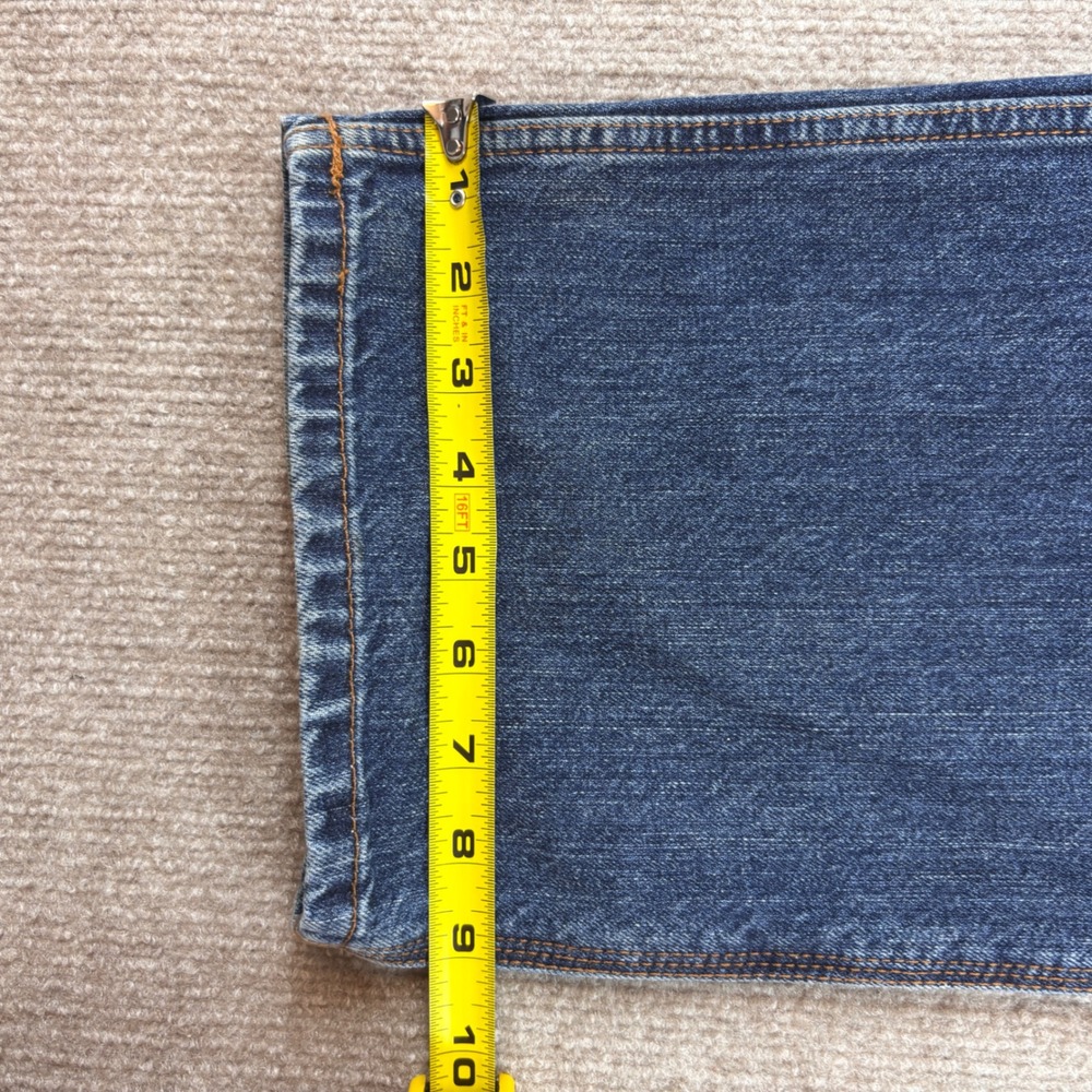 Carhartt Loose Fit Carpenter Jeans Blue Denim BD4941-M Mens 36x32 - Picture 10 of 10